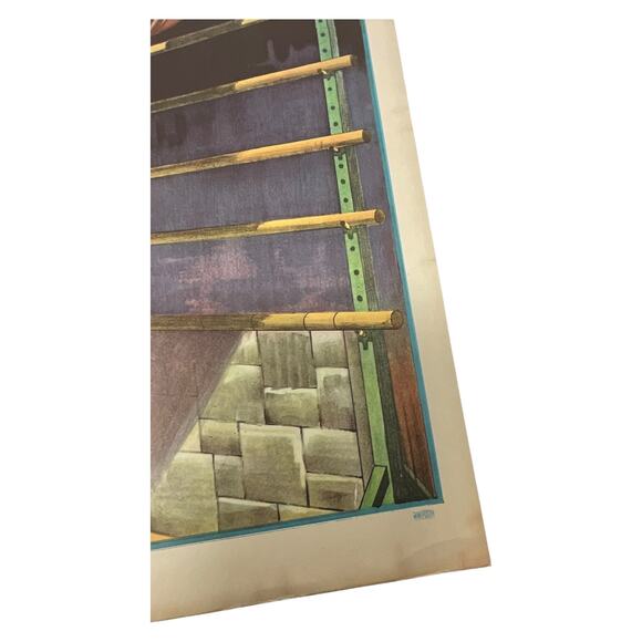 Vintage 1969 Circus World Museum Adam Forepaugh Poster 19x13.5 Horse Jump - Picture 6 of 8